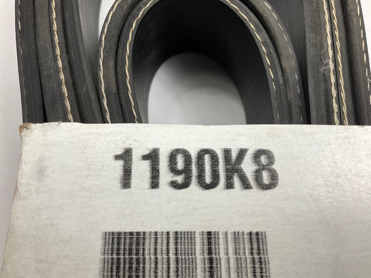 Drive Works 1190K8 Main Drive Serpentine Belt