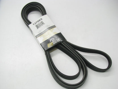 Drive Works 1370K6 Serpentine Belt - 2006-2010 Chevy GMC 6.6L Duramax Diesel