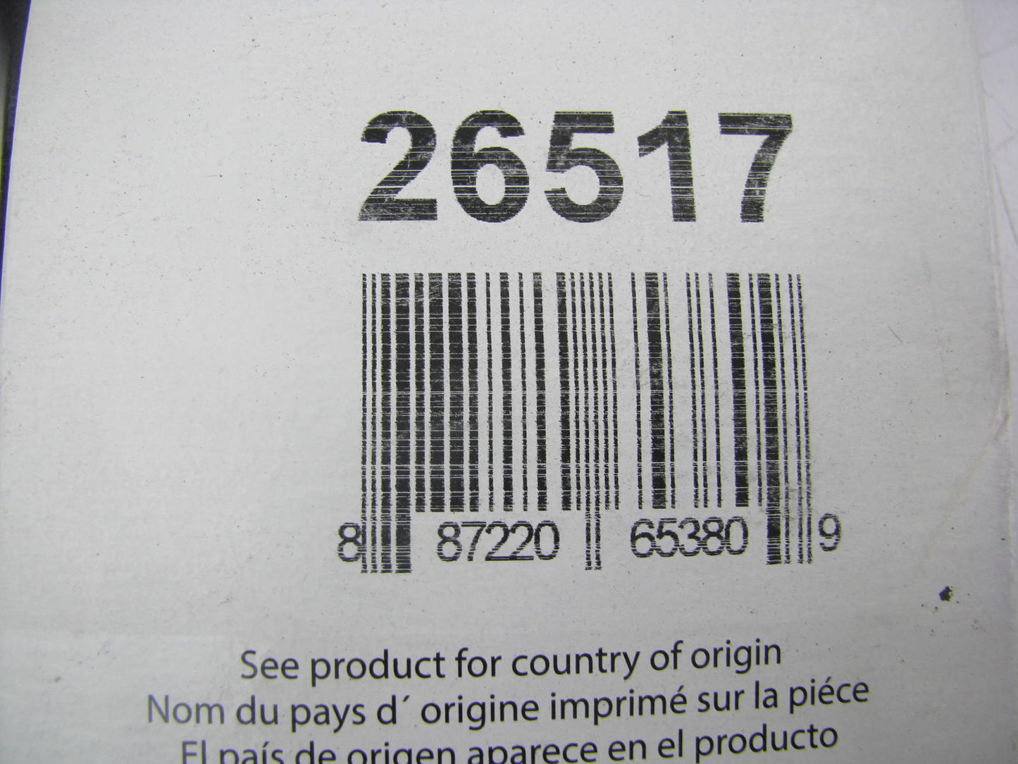 Drive Works 26517 Accessory Drive Belt - 0.53'' X 26.50'' - 36 Degree