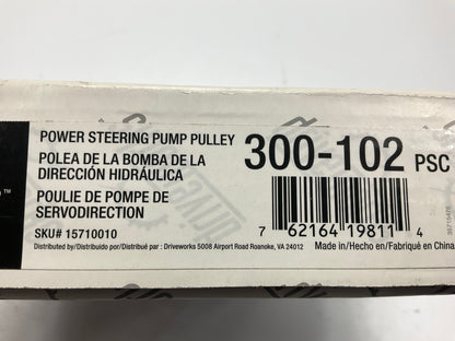 Drive Works 300-102 Power Steering Pump Pulley