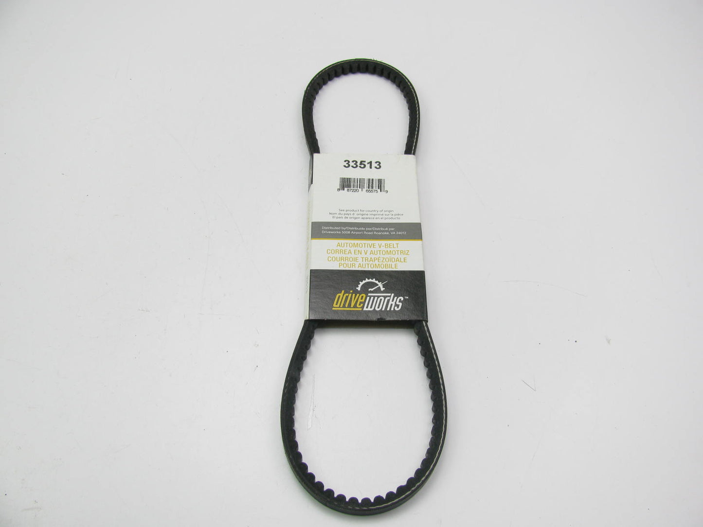 Drive Works 33513 Accessory Drive Belt - 0.44'' X 33.50'' - 36 Degree