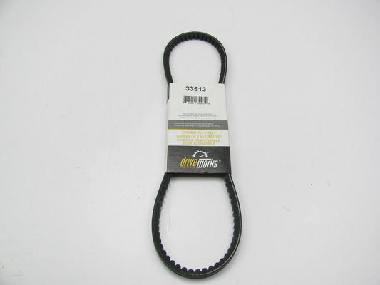 Drive Works 33513 Accessory Drive Belt - 0.44'' X 33.50'' - 36 Degree
