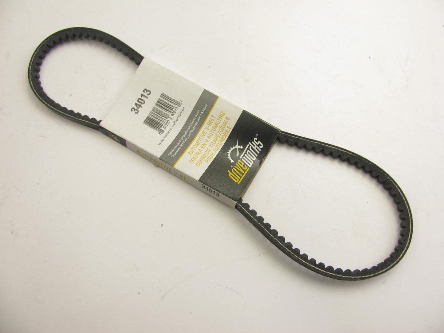 Drive Works 34013 Accessory Drive Belt - 0.44'' X 34.00'' - 36 Degree