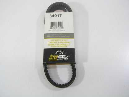 Drive Works 34017 Accessory Drive Belt - 0.53'' X 34.25'' - 36 Degree