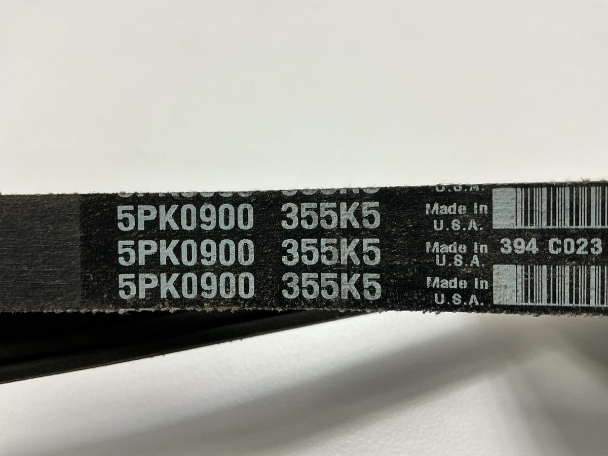 Drive Works 355K5 Serpentine Belt