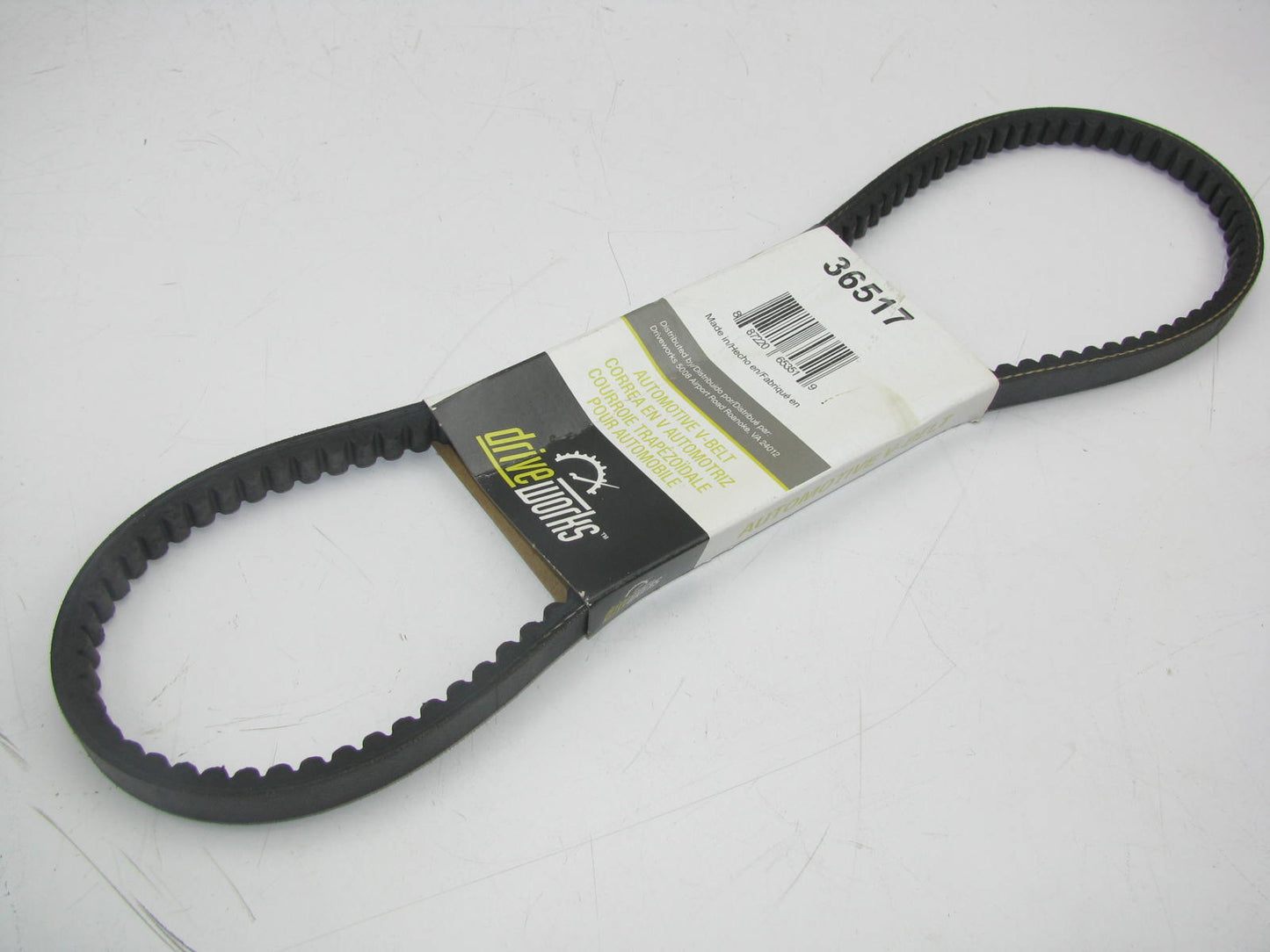 Drive Works 36517 Accessory Drive Belt - 0.53'' X 36.50'' - 36 Degree
