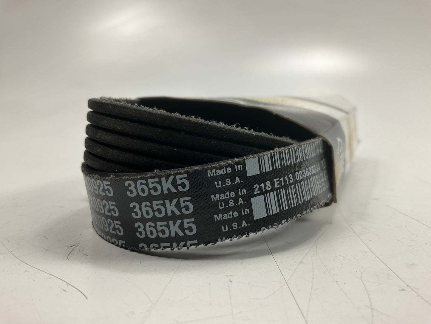 Drive Works 365K5 Serpentine Belt - 5 Ribs