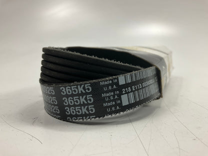 Drive Works 365K5 Serpentine Belt - 5 Ribs
