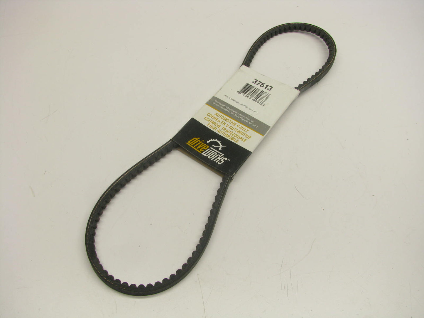 Drive Works 37513 Accessory Drive Belt - 0.44'' X 38.00'' - 36 Degree