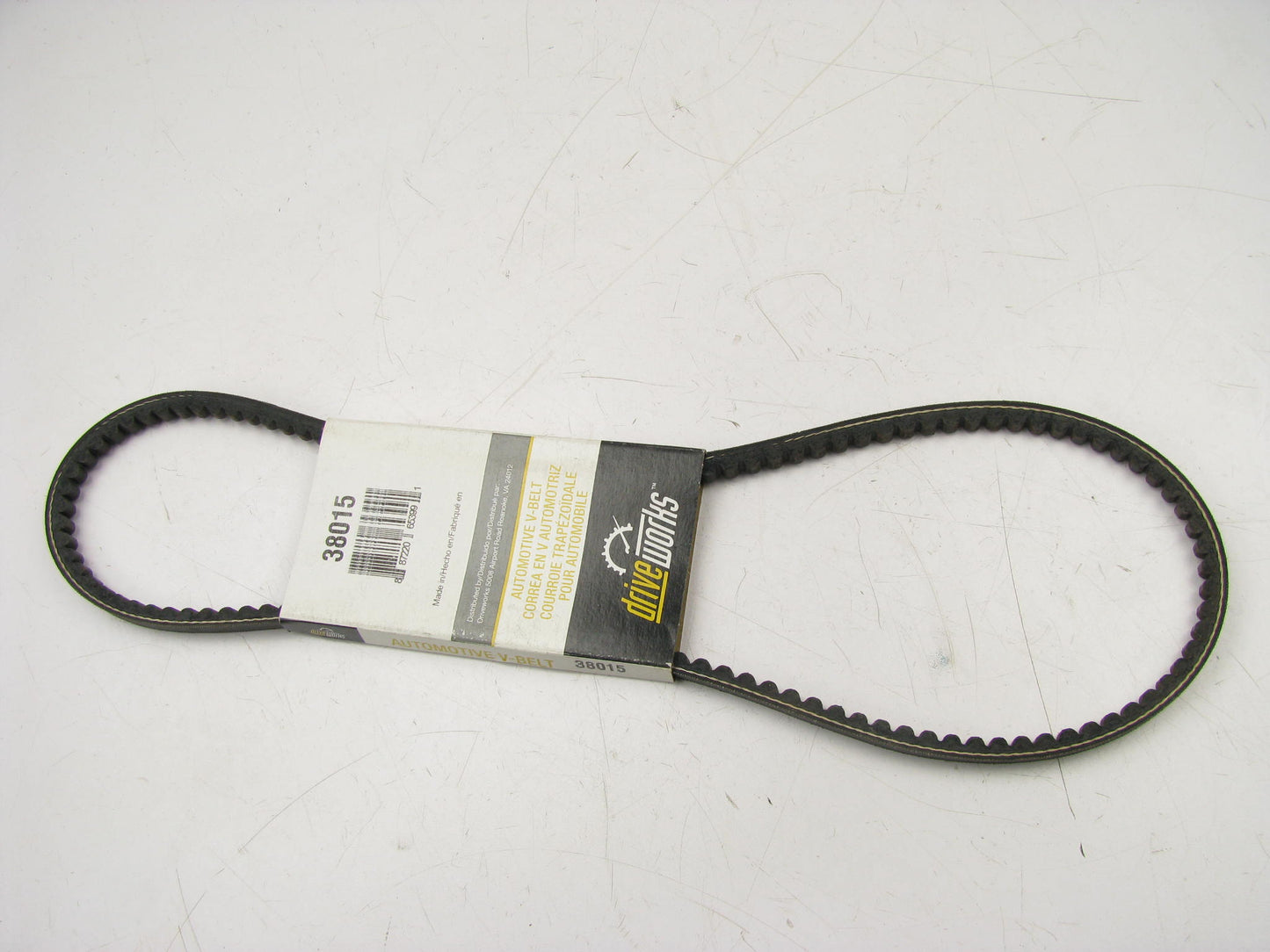 Drive Works 38015 Accessory Drive Belt - 0.44'' X 38.625'' - 36 Degree