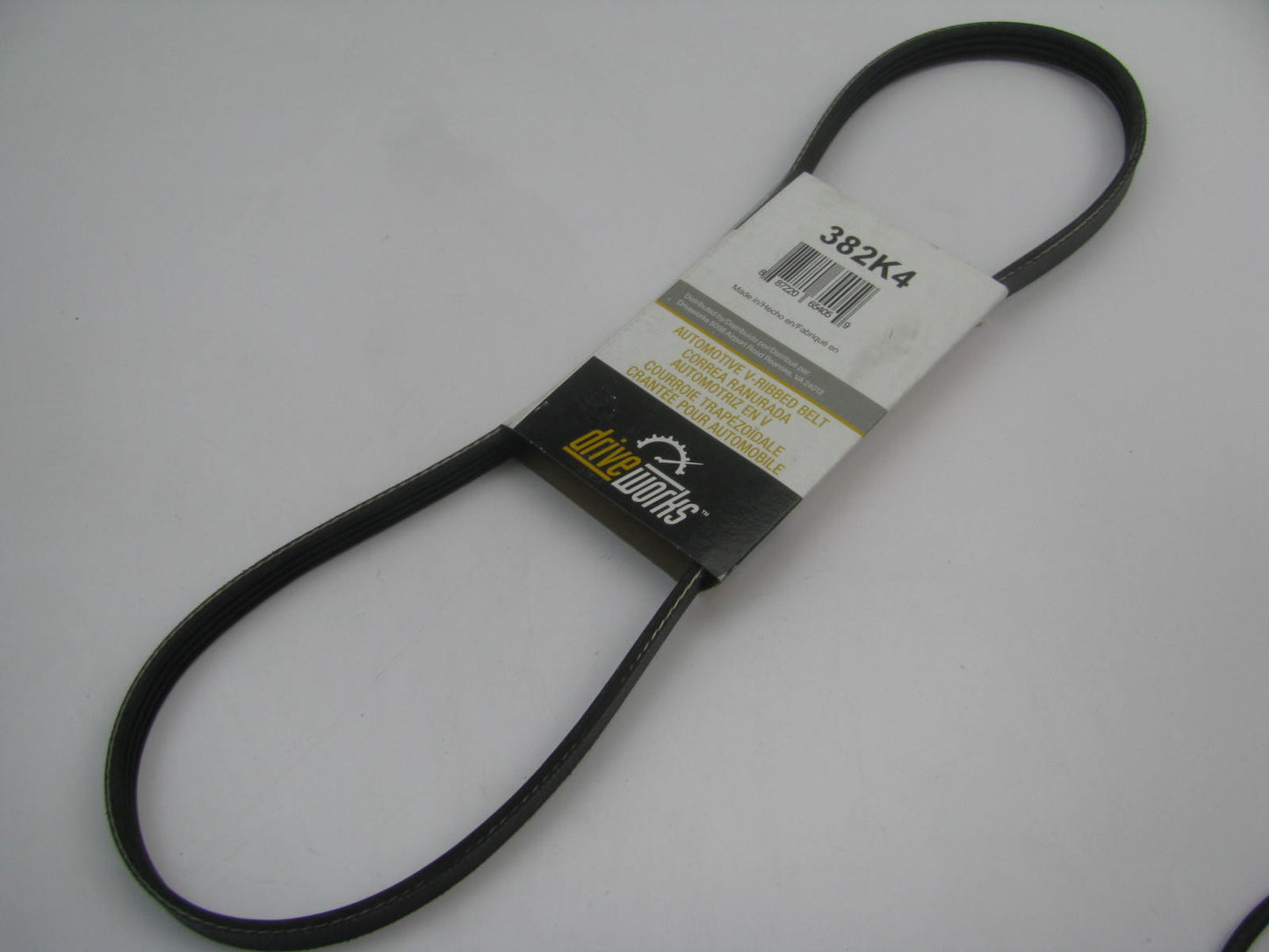 Drive Works 382K4 Serpentine Belt - 0.56'' X 38.705'' - 4 Ribs