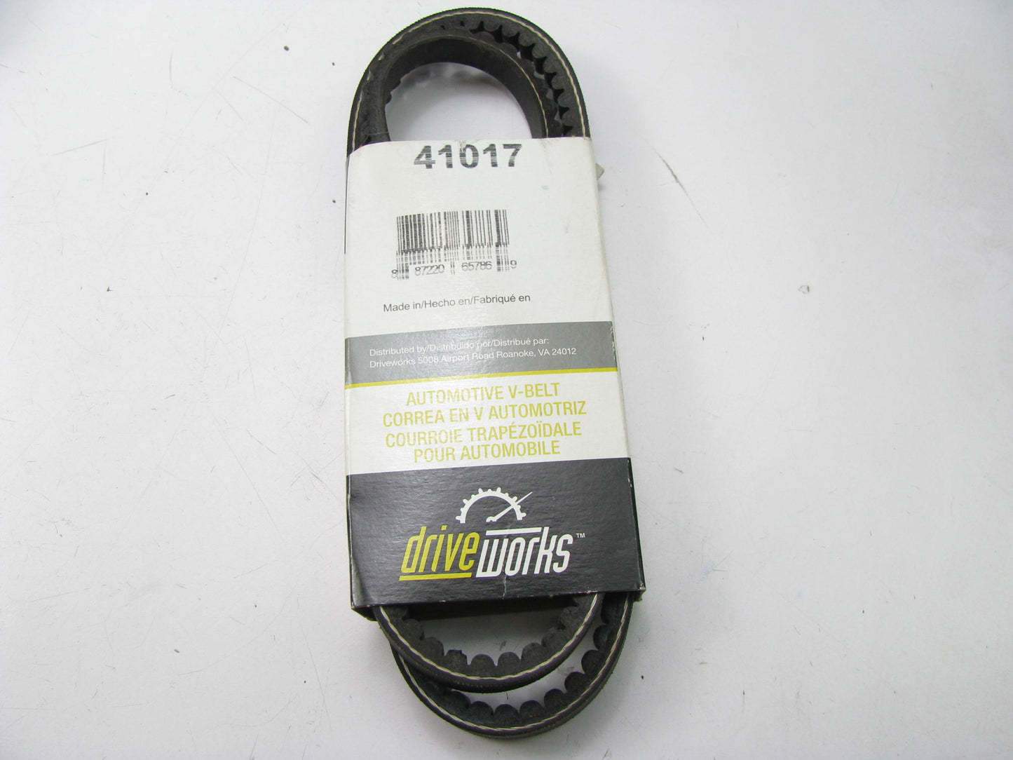 Drive Works 41017 Accessory Drive Belt - 0.53'' X 41.00'' - 36 Degree