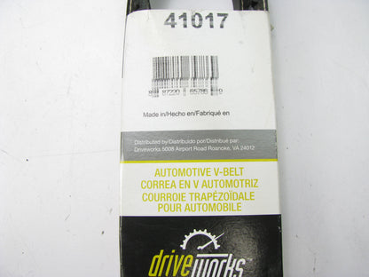 Drive Works 41017 Accessory Drive Belt - 0.53'' X 41.00'' - 36 Degree