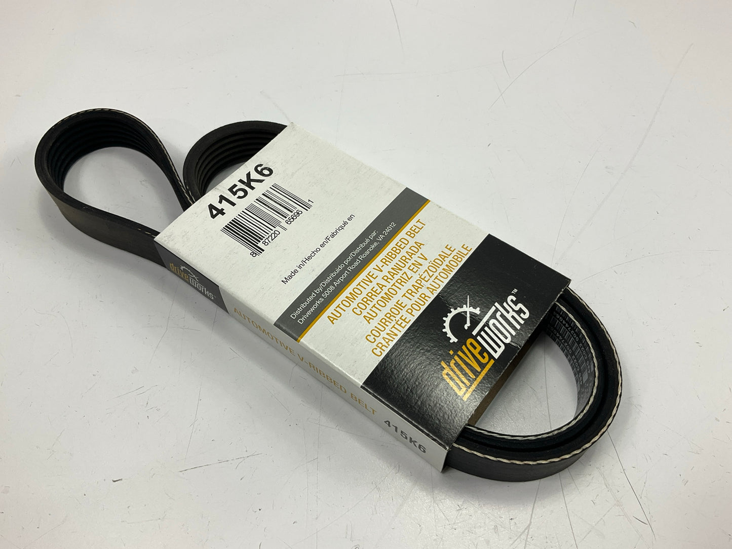 Drive Works 415K6 Serpentine Belt