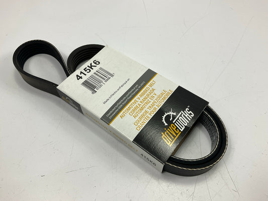 Drive Works 415K6 Serpentine Belt