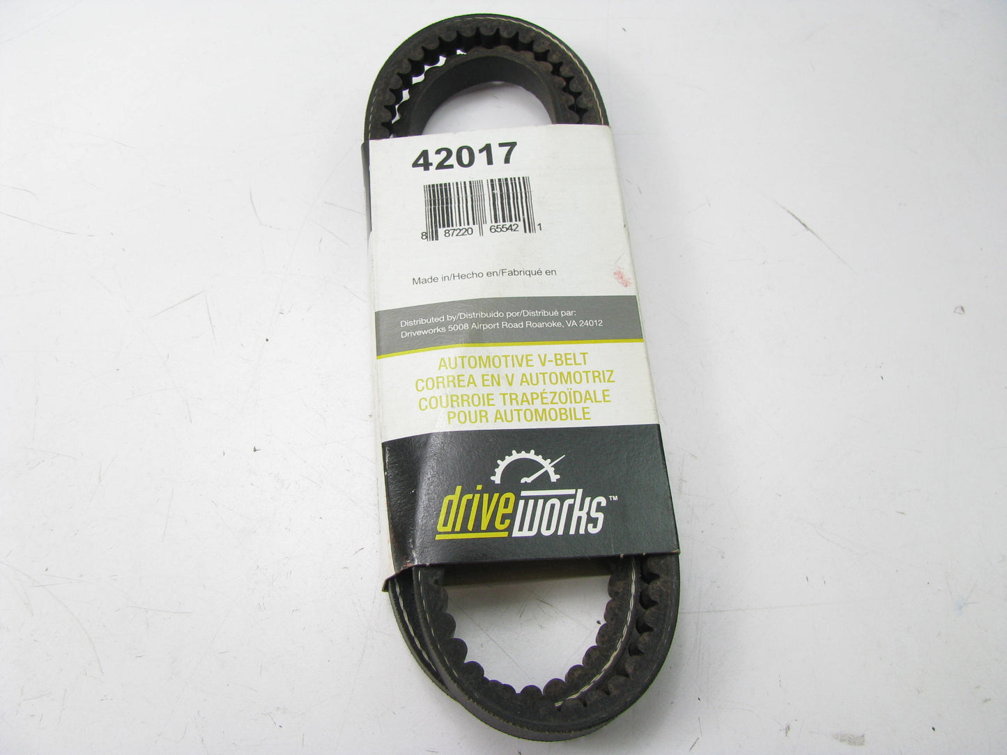 Drive Works 42017 Accessory Drive Belt - 0.53'' X 42.0'' - 36 Degree