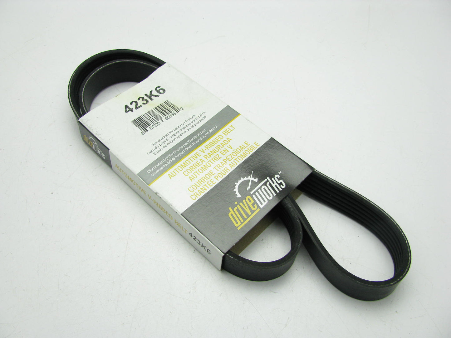 Drive Works 423K6 Serpentine Belt