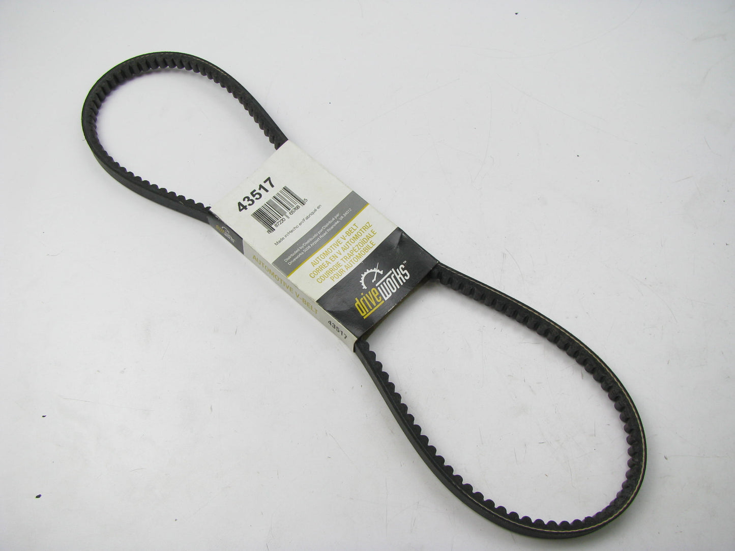 Drive Works 43517 Accessory Drive Belt - 0.53'' X 43.50'' - 36 Degree