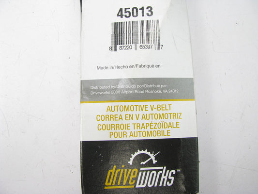 Drive Works 45013 Accessory Drive Belt - 0.44'' X 45.00'' - 36 Degree