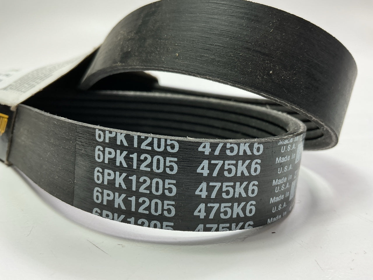 Drive Works 475K6 Serpentine Belt