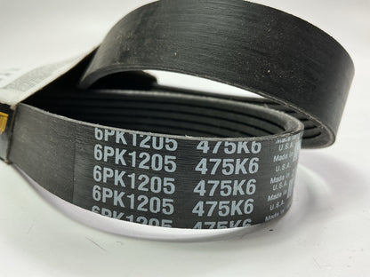 Drive Works 475K6 Serpentine Belt