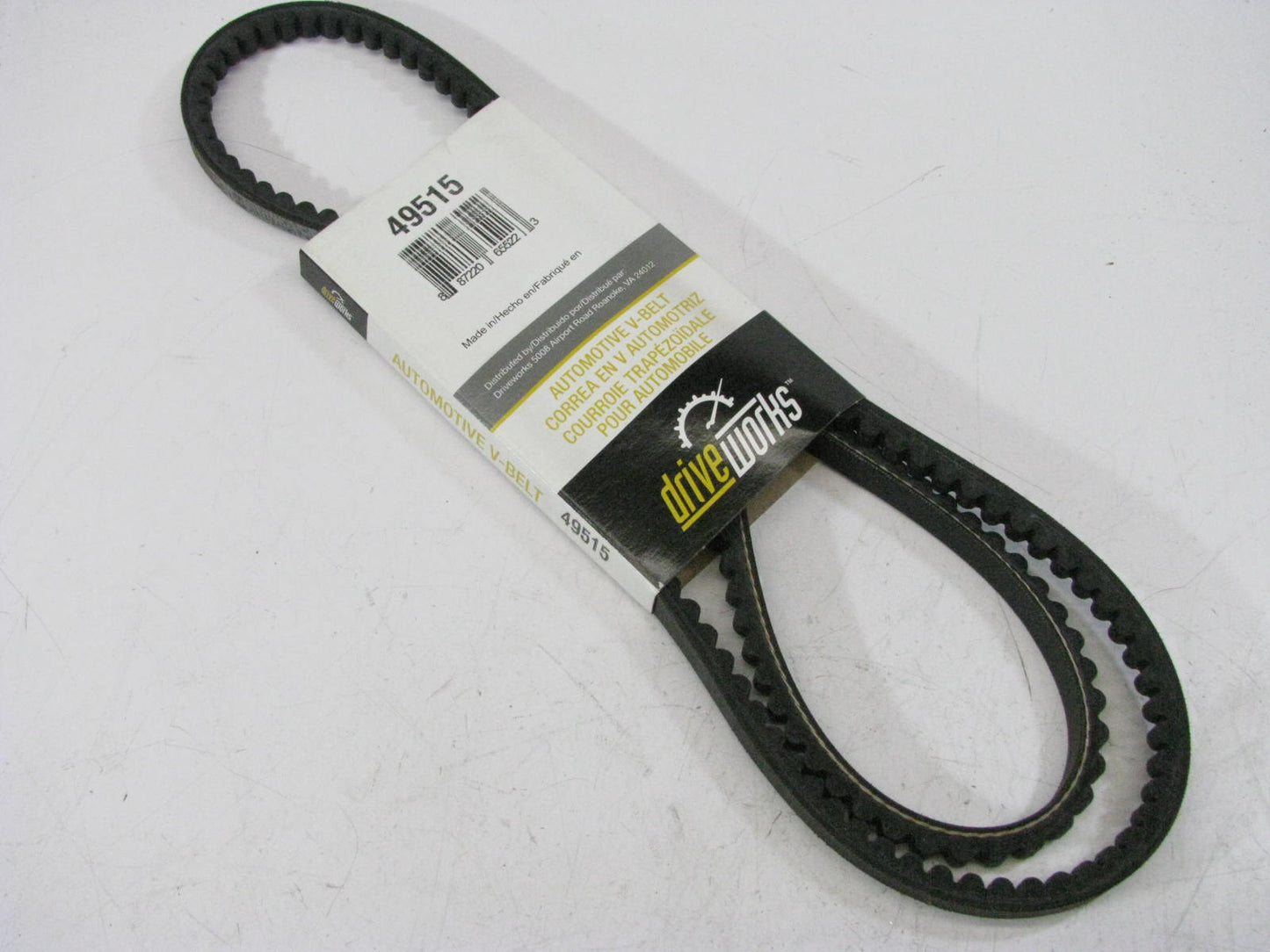 Drive Works 49515 Accessory Drive Belt - 0.44'' X 49.50'' - 36 Degree