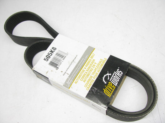 Drive Works 505K8 Serpentine Belt
