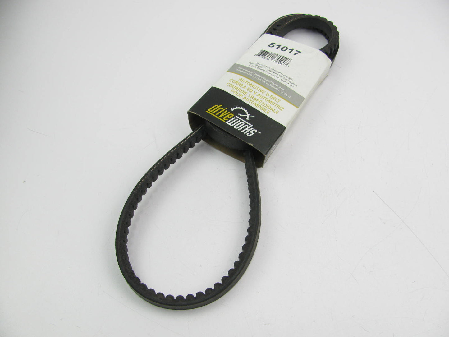 Drive Works 51017 Accessory Drive Belt - 0.53'' X 51.0'' - 36 Degree
