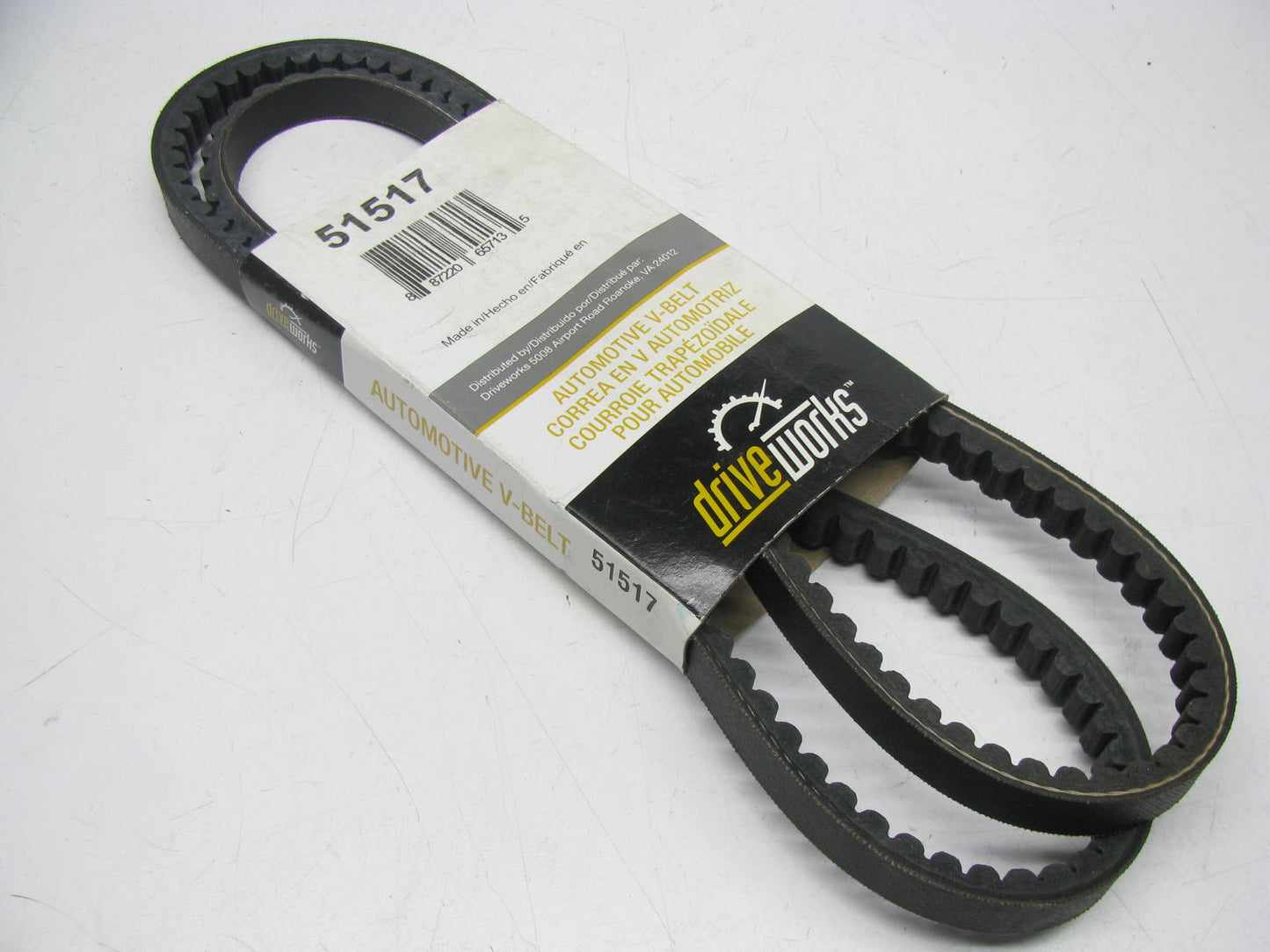 Drive Works 51517 Accessory Drive Belt - 0.53'' X 50.50'' - 36 Degree