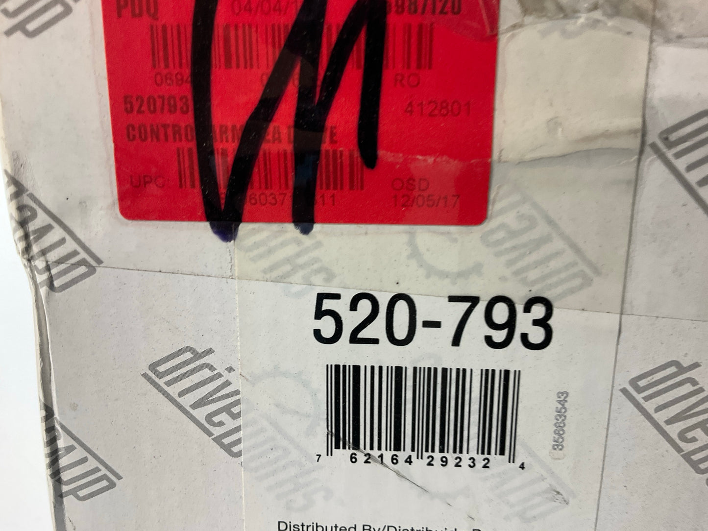 Drive Works 520-793 Front Left Lower Suspension Control Arm & Ball Joint Assy