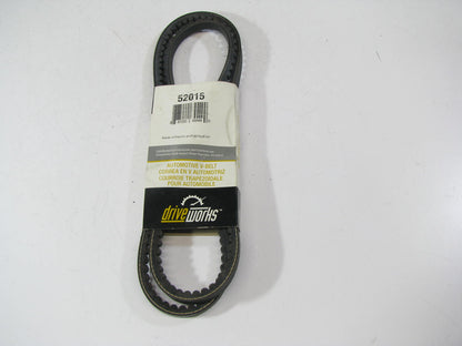 Drive Works 52015 Accessory Drive Belt - 0.44'' X 52.00'' - 36 Degree