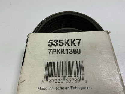 Drive Works 535KK7 Main Drive Serpentine Belt - 7 Ribs
