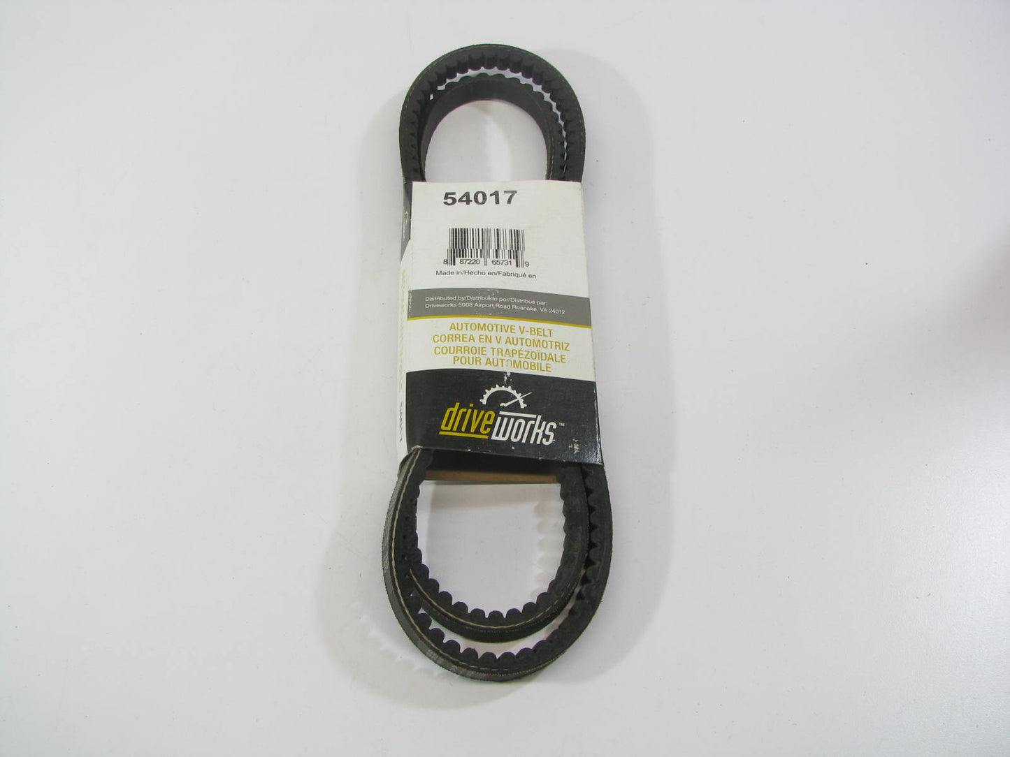 Drive Works 54017 Accessory Drive Belt - 0.53'' X 54.00'' - 36 Degree