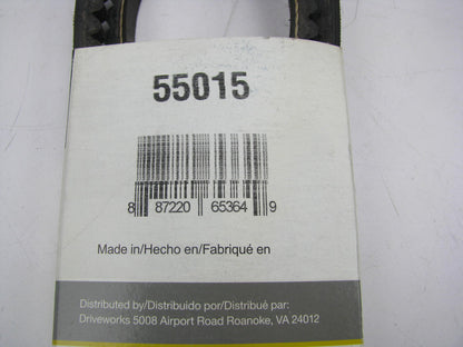 Drive Works 55015 Accessory Drive Belt - 0.44'' X 55.00'' - 36 Degree
