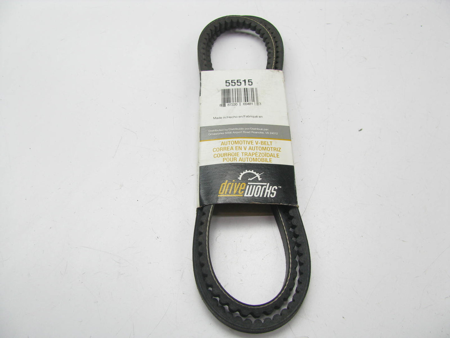 Drive Works 55515 Accessory Drive Belt - 0.44'' X 55.50 - 36 Degree