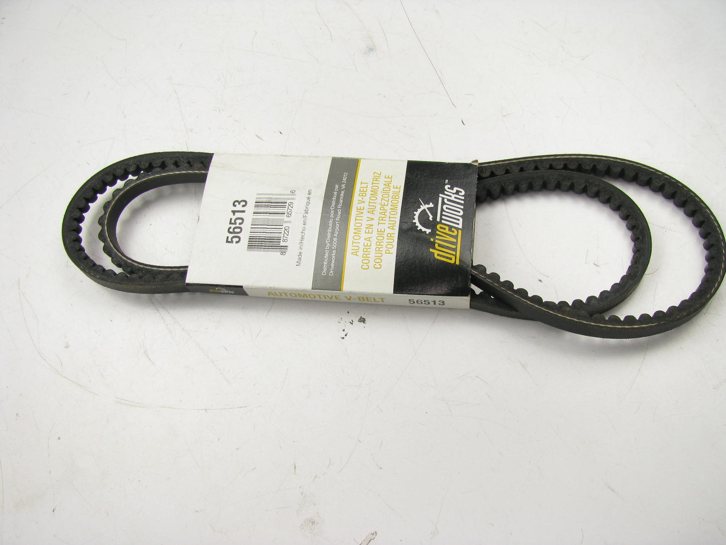 Drive Works 56513 Accessory Drive Belt - 0.44'' X 56.50 - 36 Degree