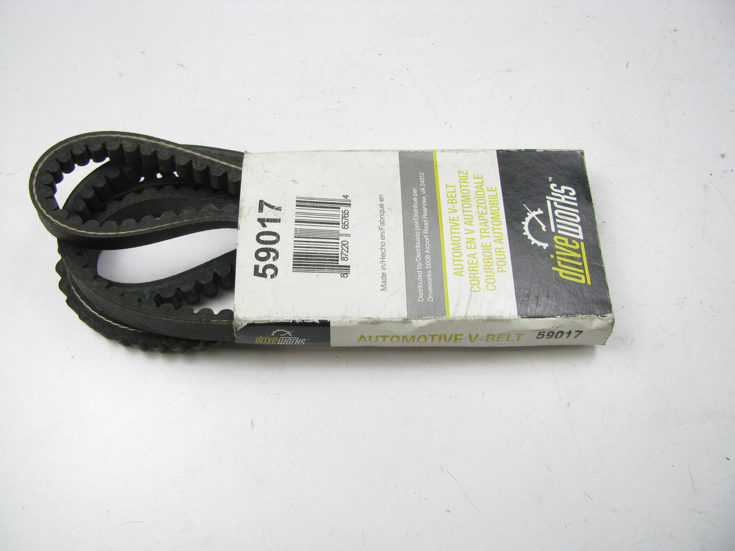 Drive Works 59017 Accessory Drive Belt - 0.53'' X 59.00'' - 36 Degree