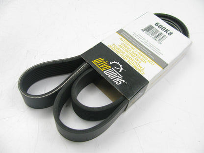 Drive Works 600K8  Serpentine Belt