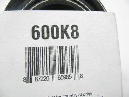 Drive Works 600K8  Serpentine Belt