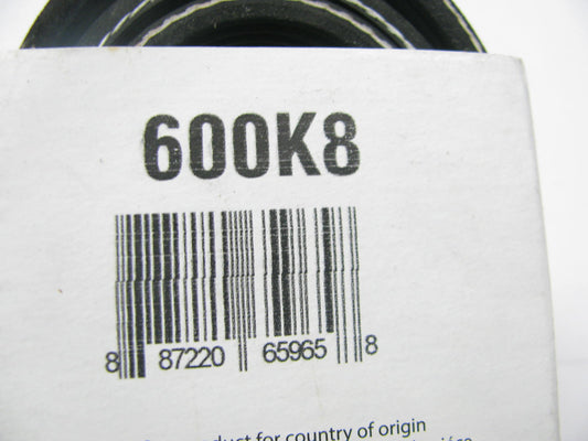Drive Works 600K8  Serpentine Belt