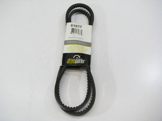 Drive Works 61017 Accessory Drive Belt - 0.53'' X 61.00'' - 36 Degree
