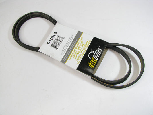 Drive Works 610K4 Serpentine Belt - 0.56'' X 62.625'' - 4 Ribs
