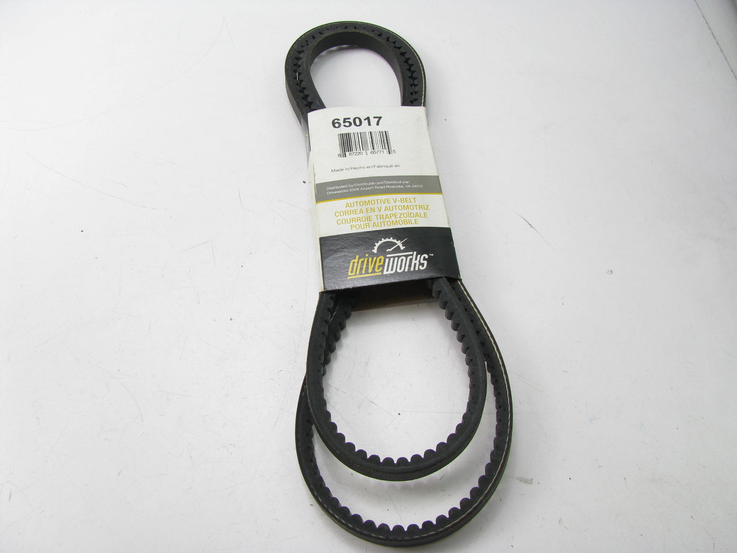 Drive Works 65017 Accessory Drive Belt - 0.53'' X 65.00'' - 36 Degree
