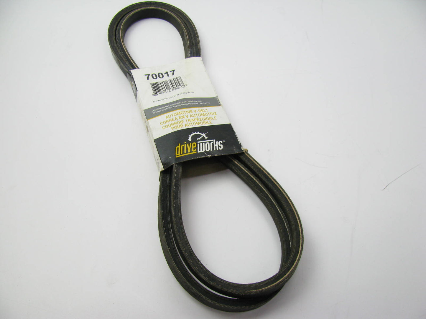 Drive Works 70017 Accessory Drive Belt - 0.53'' X 70.00'' - 36 Degree