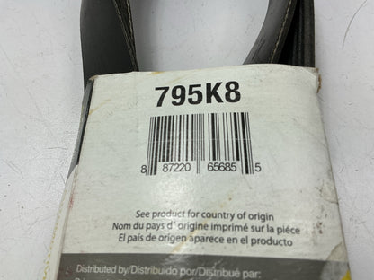 Drive Works 795K8 Serpentine Belt - 1.12'' X 79.50'' 8 Ribs