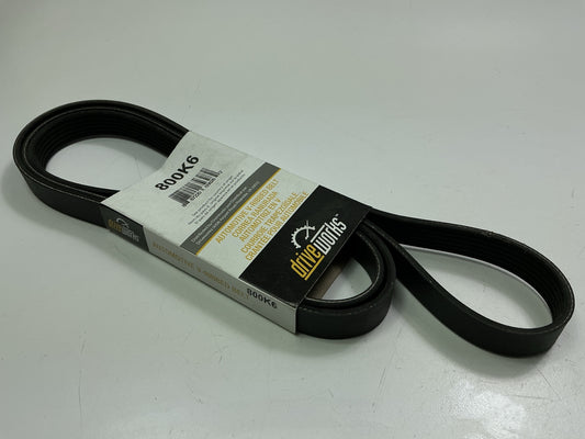 Drive Works 800K6 Serpentine Belt