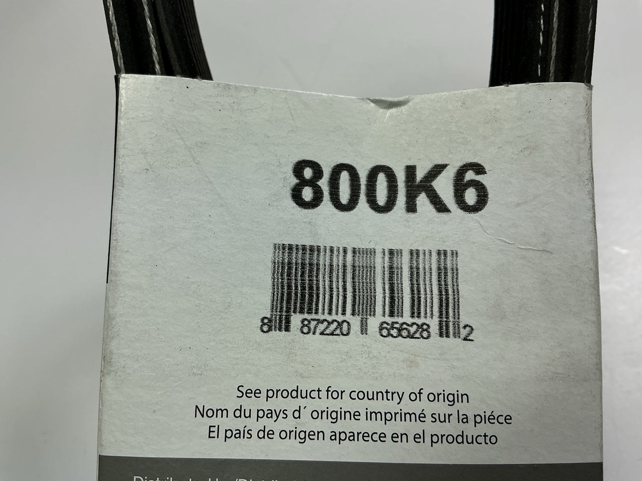 Drive Works 800K6 Serpentine Belt