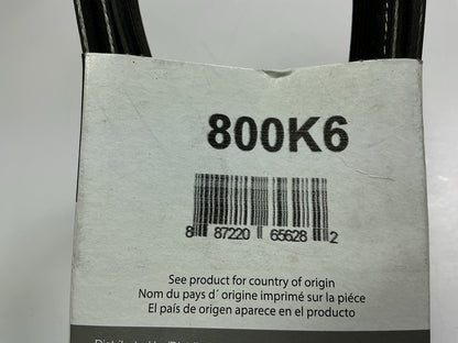 Drive Works 800K6 Serpentine Belt