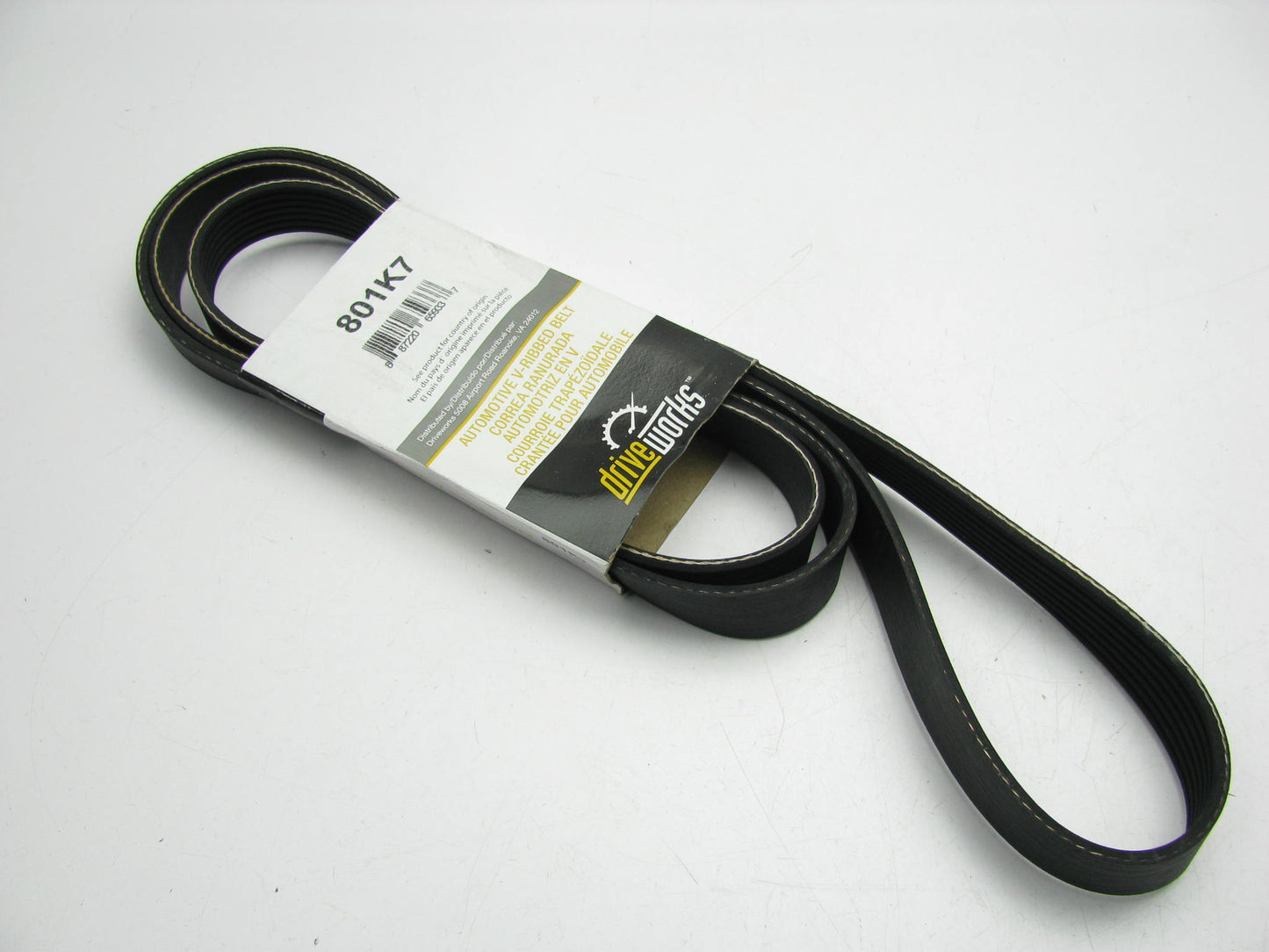 Drive Works 801K7 Serpentine Belt