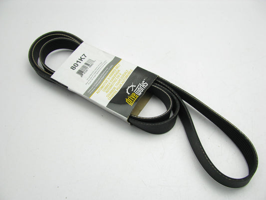 Drive Works 801K7 Serpentine Belt